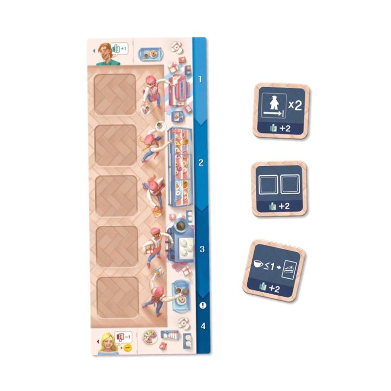 Coffee Rush Tartas Deliciosas | Juegos de Mesa | Gameria