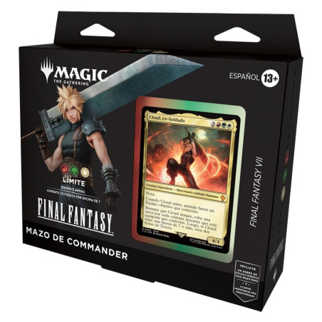 Mtg Final Fantasy Mazo de Commander Límite