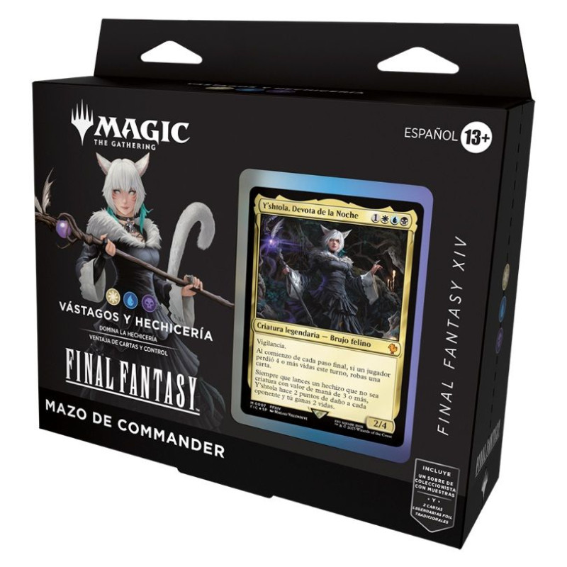 Mtg Final Fantasy Mazo de Commander Vástagos y Hechicería | Juegos de Cartas | Gameria
