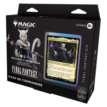 Mtg Final Fantasy Mazo de Commander Vástagos y Hechicería