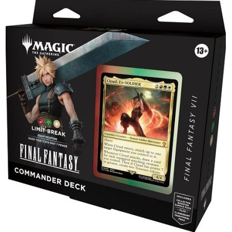 Mtg Final Fantasy Commander Deck Limit Break (Inglés)