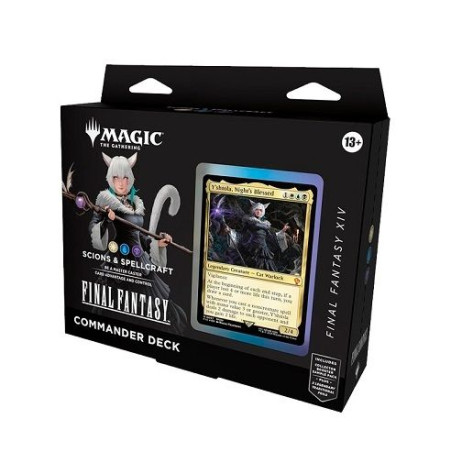 Mtg Final Fantasy Commander Deck Scions & Spellcraft (Inglés)