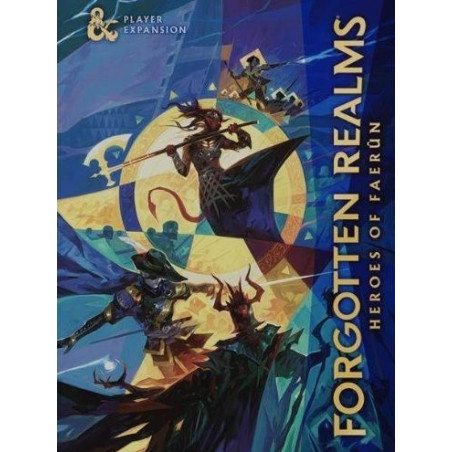 D&D Forgotten Realms Heroes of Faerun Alternate Cover (Inglés)