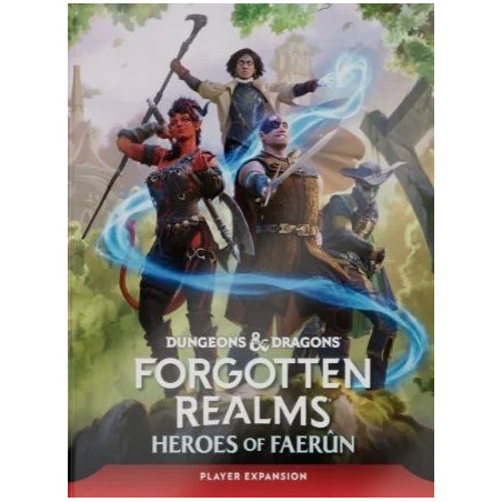 D&D Forgotten Realms Heroes of Faerun Regular Cover (Inglés)
