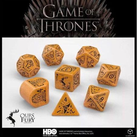 Dados Q Workshop Juego de Tronos Baratheon