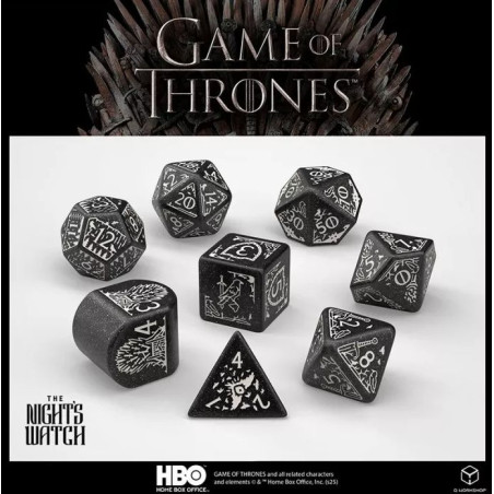 Dados Q Workshop Juego de Tronos Black Night's