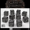Dados Q Workshop Juego de Tronos Black Night's D6 | Accesorios | Gameria