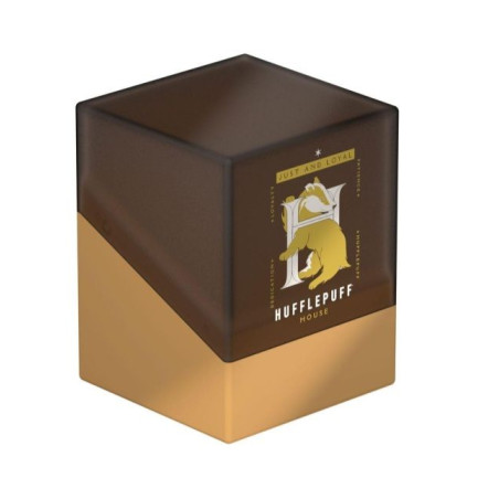 Caja Ultimate Guard Boulder 100+ Harry Potter Hufflepuff