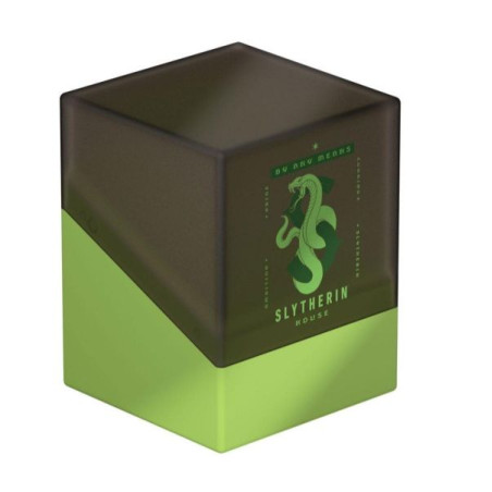 Caja Ultimate Guard Boulder 100+ Harry Potter Slytherin
