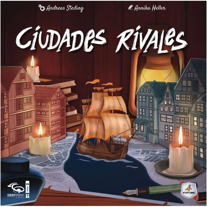 Ciudades Rivales | Juegos de Mesa | Gameria