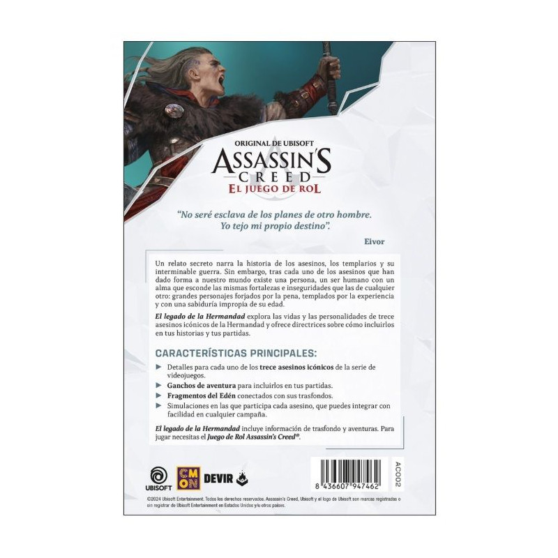 Assassin's Creed El Juego de Rol El Legado de la Hermandad | Rol | Gameria