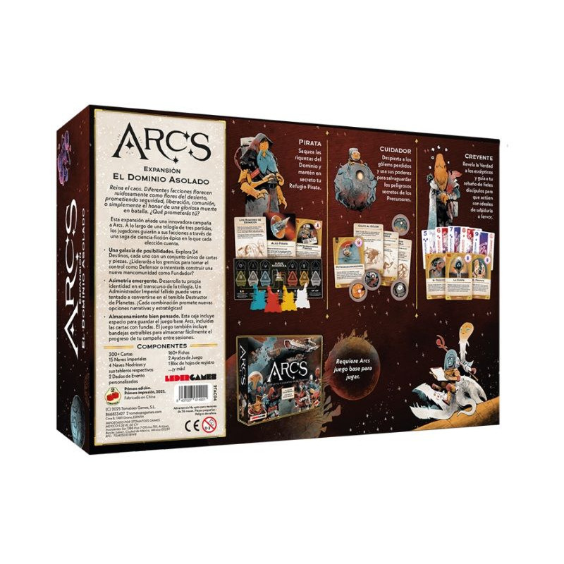Arcs El Dominio Asolado  | Juegos de Mesa | Gameria