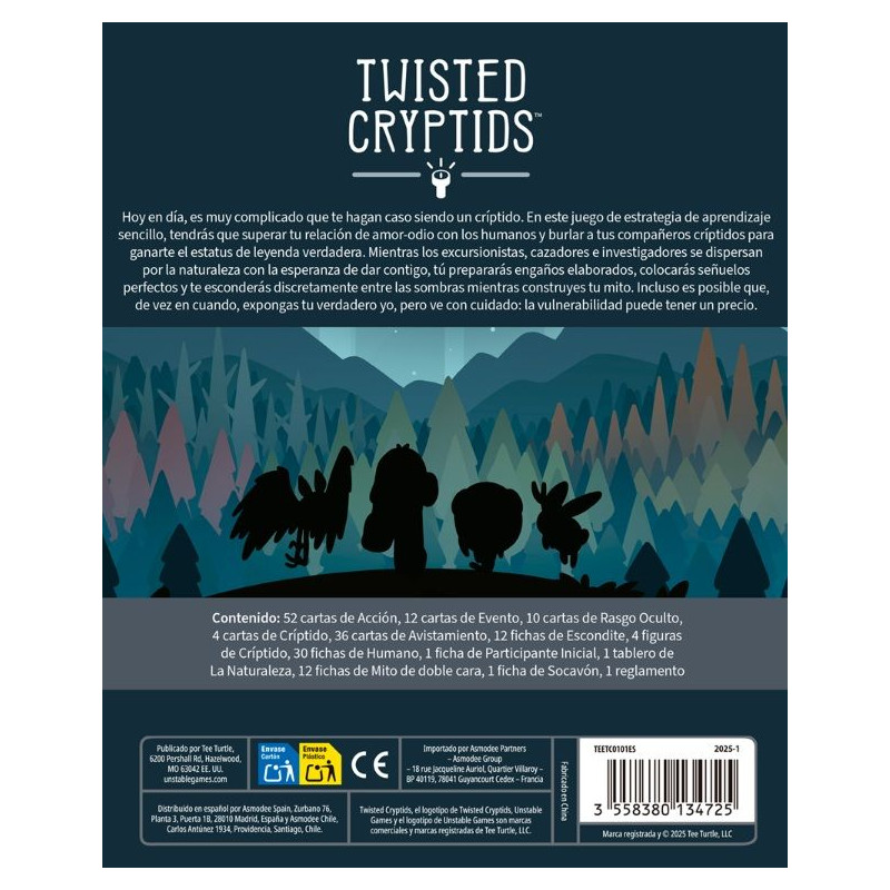 Twisted Cryptids | Juegos de Mesa | Gameria