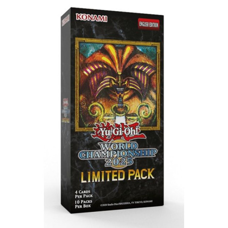 Tcg Yugioh World Championship Limited Pack 2025 Caja (Inglés)
