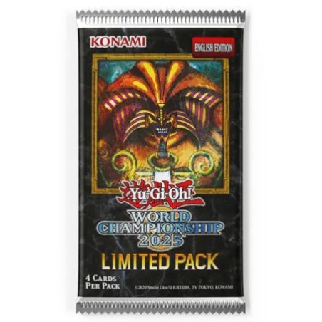 Tcg Yugioh World Championship Limited Pack 2025 Sobre (Inglés)