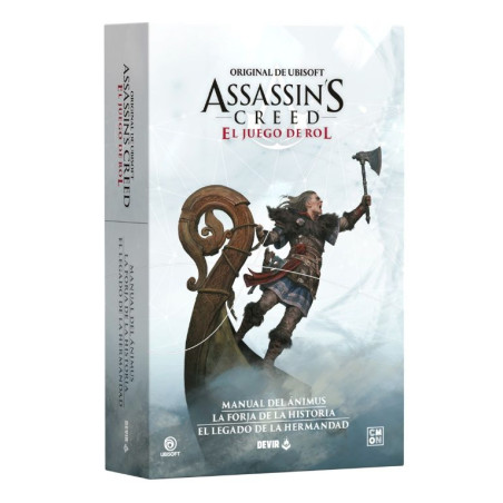 Assassin's Creed El Juego de Rol Slipcase + 3 libros