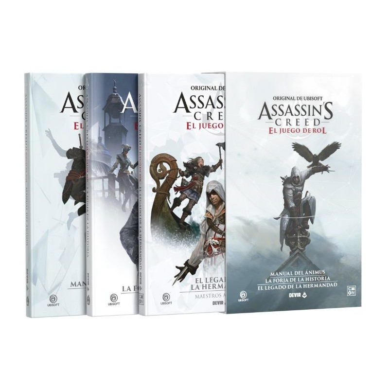 Assassin's Creed El Juego de Rol Slipcase + 3 libros | Rol | Gameria