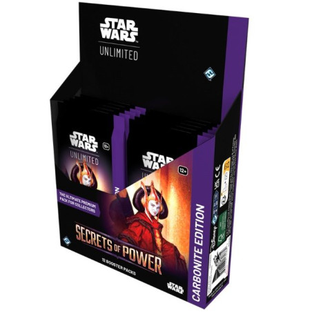 Star Wars Unlimited Secrets of Power Carbonite Caja (Inglés)