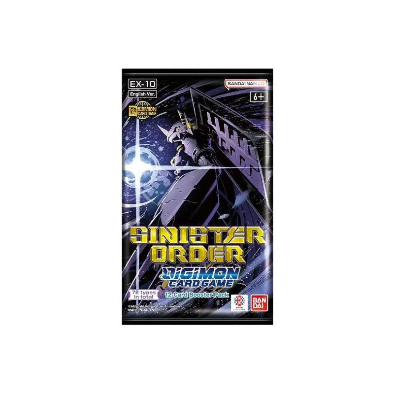 Digimon Card Game Sinister Order EX10 Extra Sobre (Inglés) | Juegos de Cartas | Gameria
