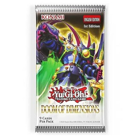 Tcg Yugioh Doom of Dimensions Sobre (Inglés)