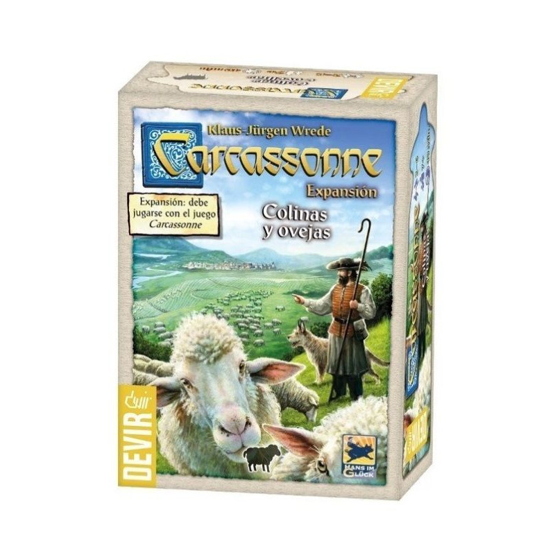 Carcassonne Colinas Y Ovejas | Juegos de Mesa | Gameria