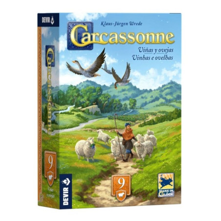 Carcassonne Viñas Y Ovejas