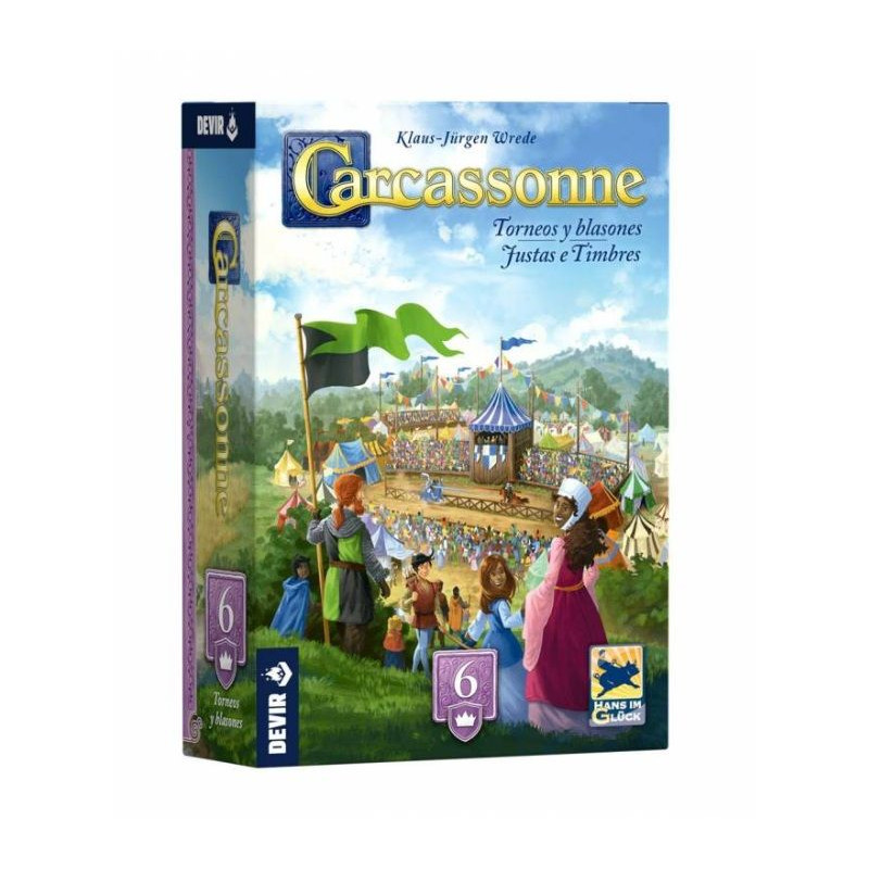 Carcassonne Torneos Y Blasones | Juegos de Mesa | Gameria