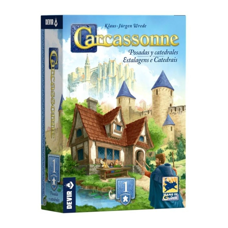 Carcassonne Posadas Y Catedrales | Juegos de Mesa | Gameria
