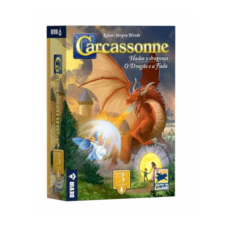 Carcassonne Hadas y Dragones | Juegos de Mesa | Gameria