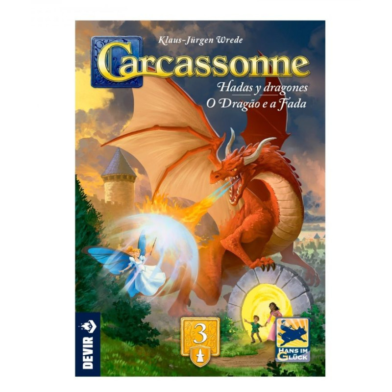 Carcassonne Hadas y Dragones | Juegos de Mesa | Gameria