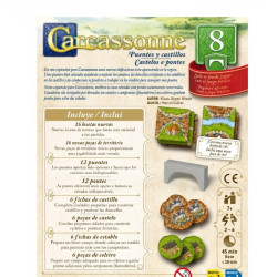 Carcassonne Torneos Y Blasones | Juegos de Mesa | Gameria