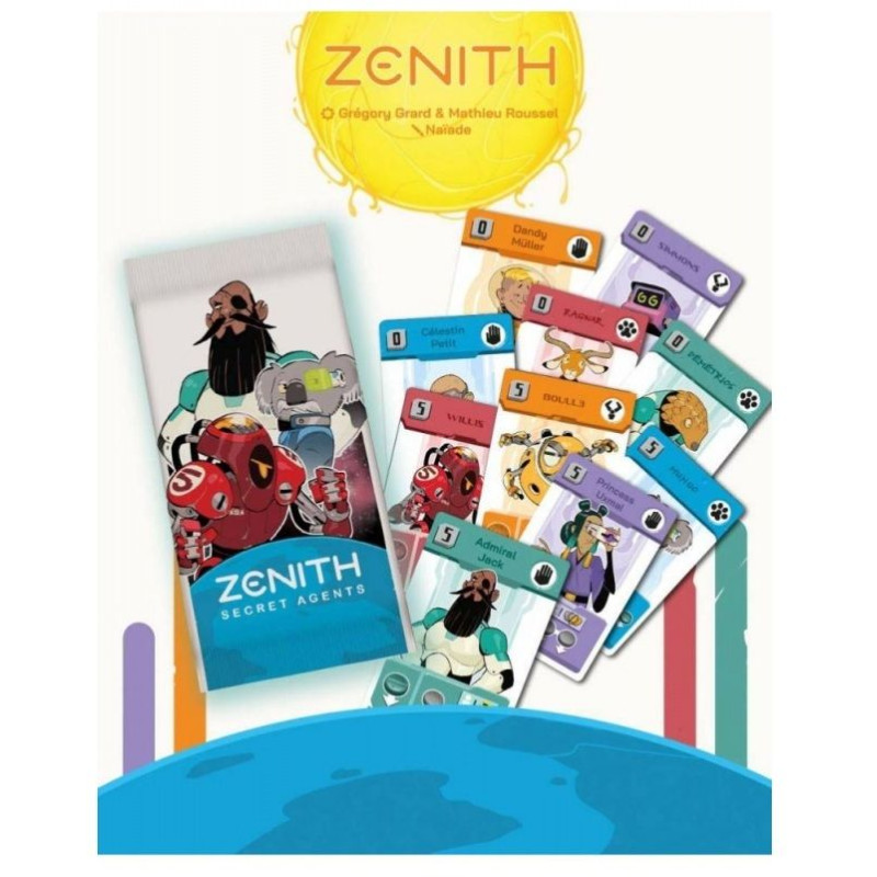 Zenith Secret Agents | Juegos de Mesa | Gameria