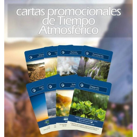 Earth Abundancia Cartas Promocionales de Tiempo Atmosférico