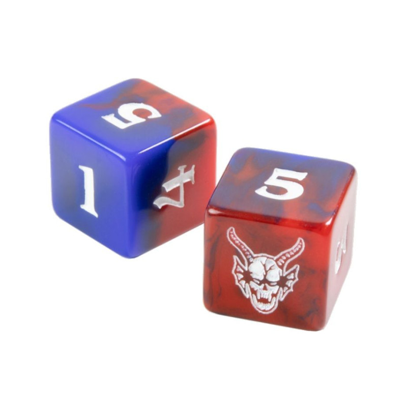 Stranger Things Hellfire Club D6 Dice Set 16mm | Accesorios | Gameria
