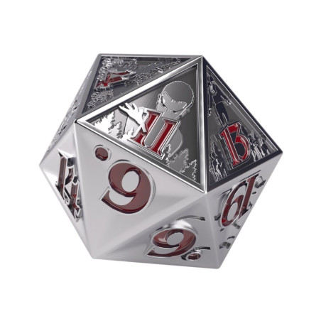 Stranger Things Hellfire Club Premium Metal D20 Dice