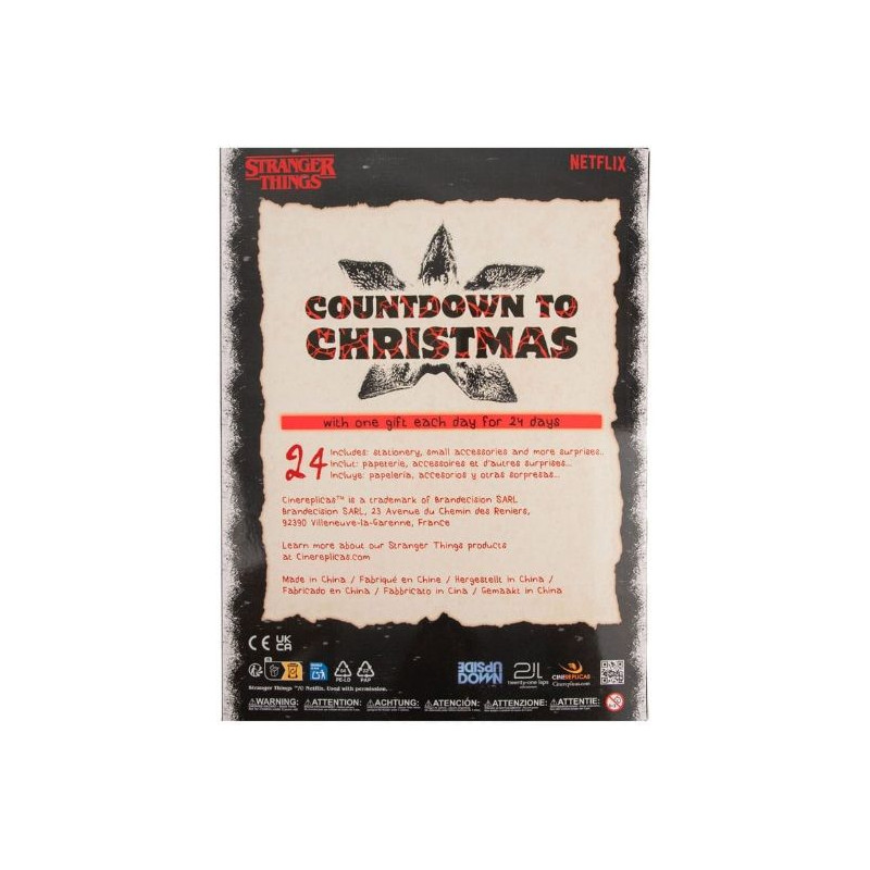 Stranger Things Calendario de Adviento 2025 | Juegos de Mesa | Gameria