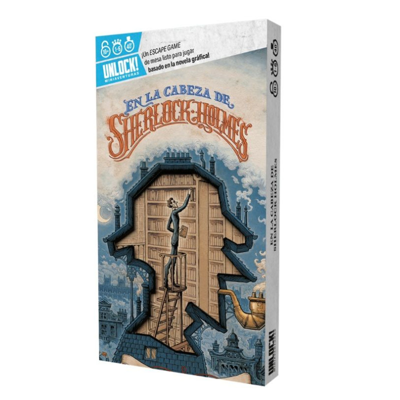 Unlock! Miniaventuras En la Cabeza de Sherlcok Holmes | Juegos de Mesa | Gameria