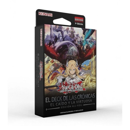 Tcg Yugioh Las Crónicas El Caído y la Virtuosa Baraja De Estructura