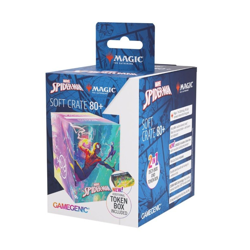 Caja Gamegenic Mtg Marvel's Spider-man Soft Crate 80+ | Accesorios | Gameria