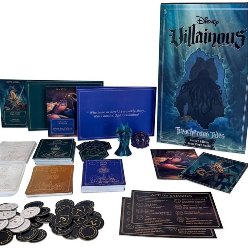 Disney Villainous Treacherous Tides | Juegos de Mesa | Gameria