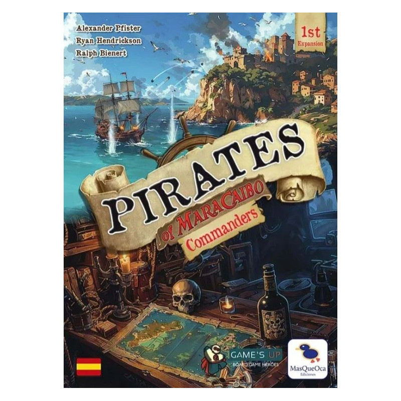 Piratas de Maracaibo Comandantes | Juegos de Mesa | Gameria