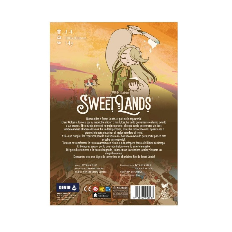 Sweet Lands | Juegos de Mesa | Gameria