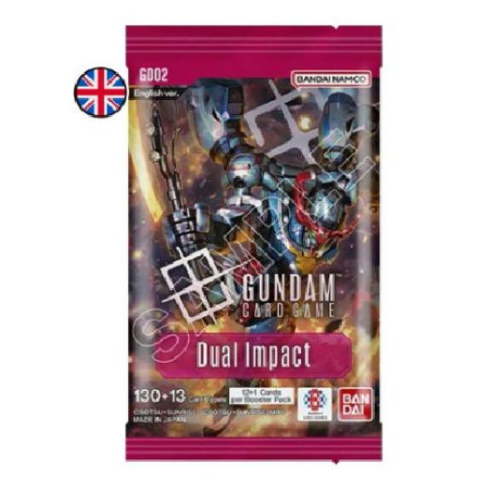 Gundam Card Game Dual Impact GD02 Sobre