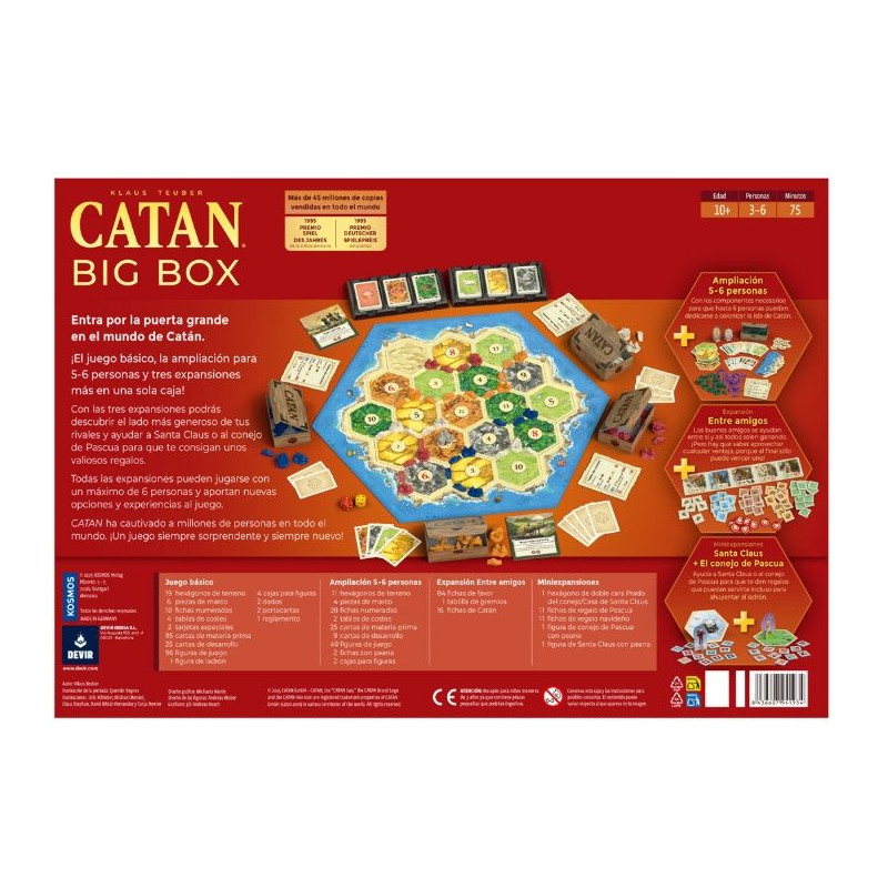 Catan Plus | Juegos de Mesa | Gameria
