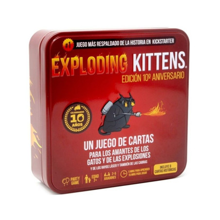 Exploding Kittens Edicion 10 Aniversario