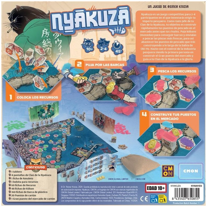 Nyakuza | Juegos de Mesa | Gameria