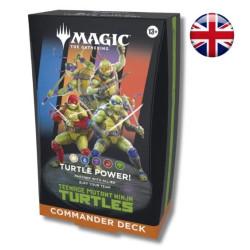 Mtg Teenage Mutant Ninja Turtles Commander Deck Turtle Power (Inglés) | Juegos de Cartas | Gameria