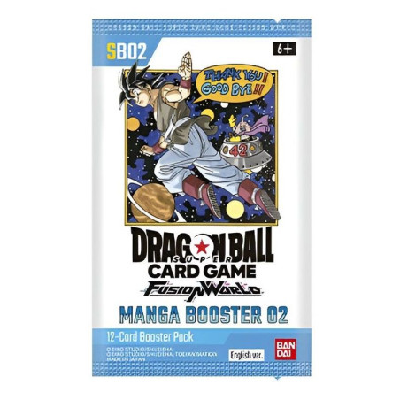 Dbs Fusion World Manga Booster SB02 Sobre