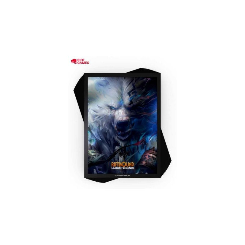 Fundas Riftbound Art Sleeves Volibear 100 unidades | Accesorios | Gameria