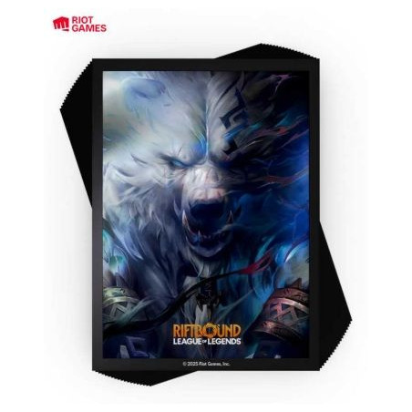 Fundas Riftbound Art Sleeves Volibear 100 unidades